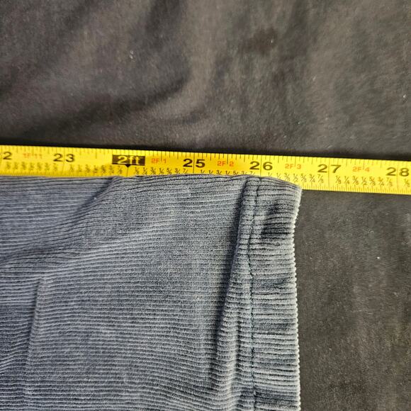 We The Free Grey Corduroy Pants Size 26 Skinny Exposed Button Fly Skater - Picture 10 of 10